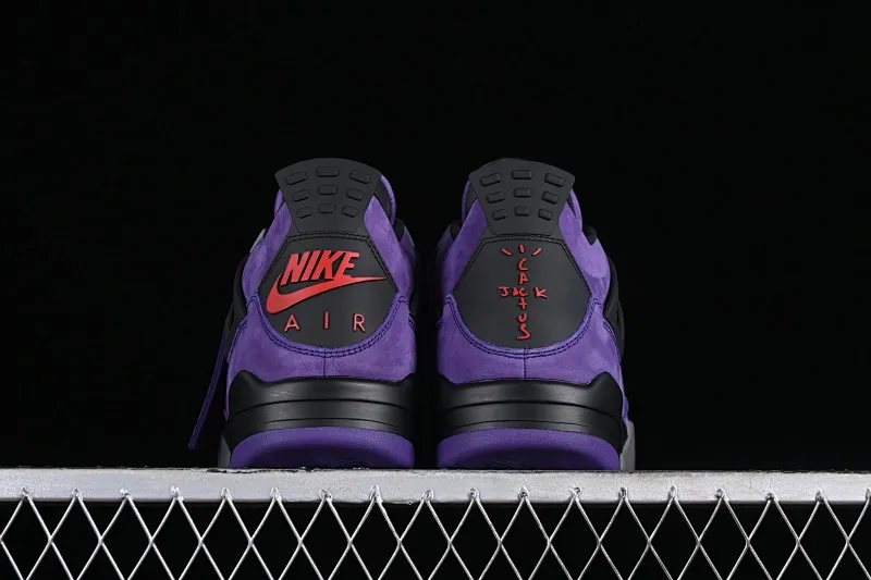 All categories Air Jordan Jordan series basketball shoes Air Jordan 4 GX foreign trade version Air Jordan 4 Retro AJ4 Joe 4 suede purple 766296